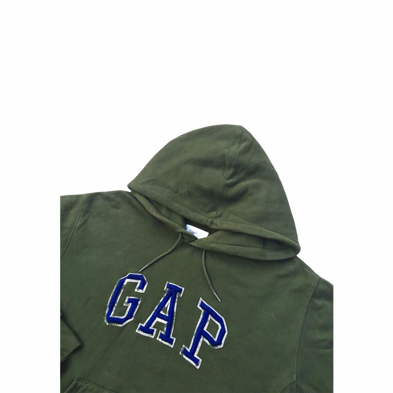 Forest green best sale gap hoodie