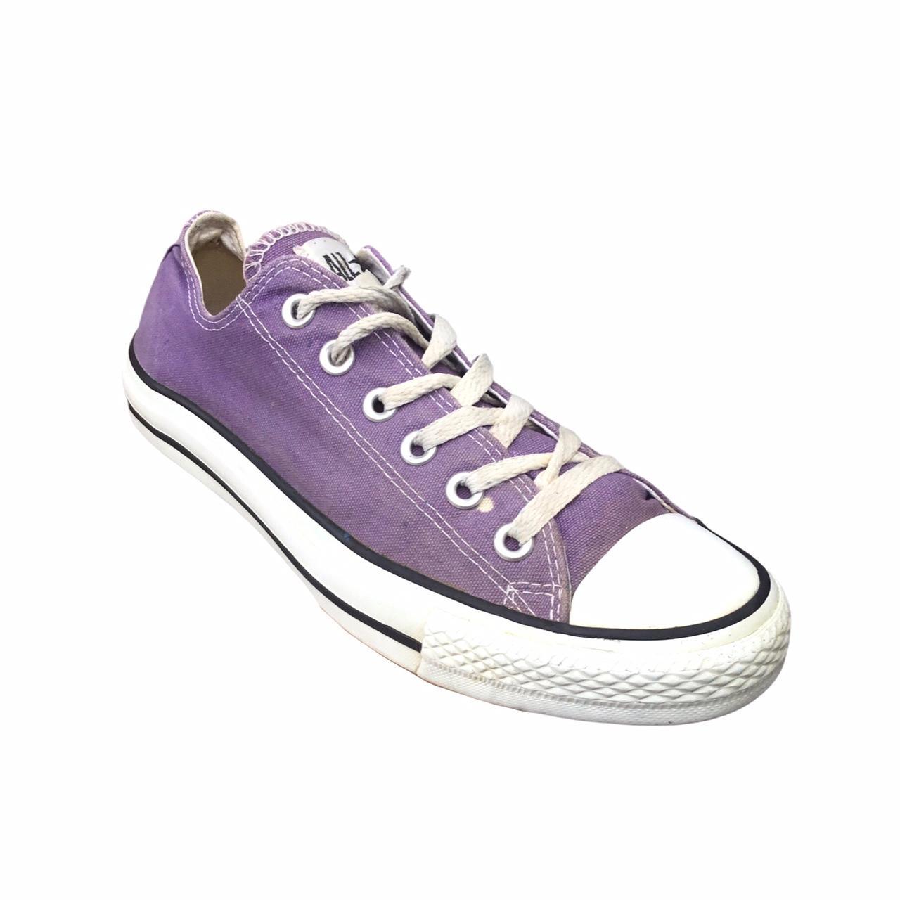 Converse Men's Purple Trainers | Depop