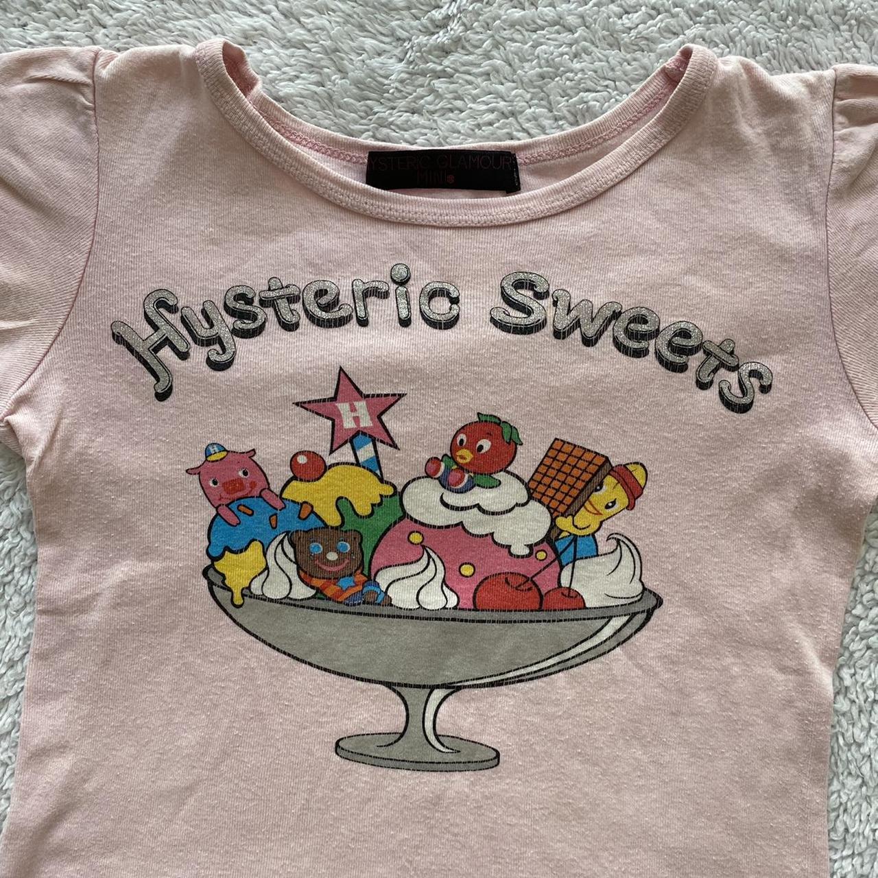 hysteric glamour // mini cute baby sweets baby tee... Depop