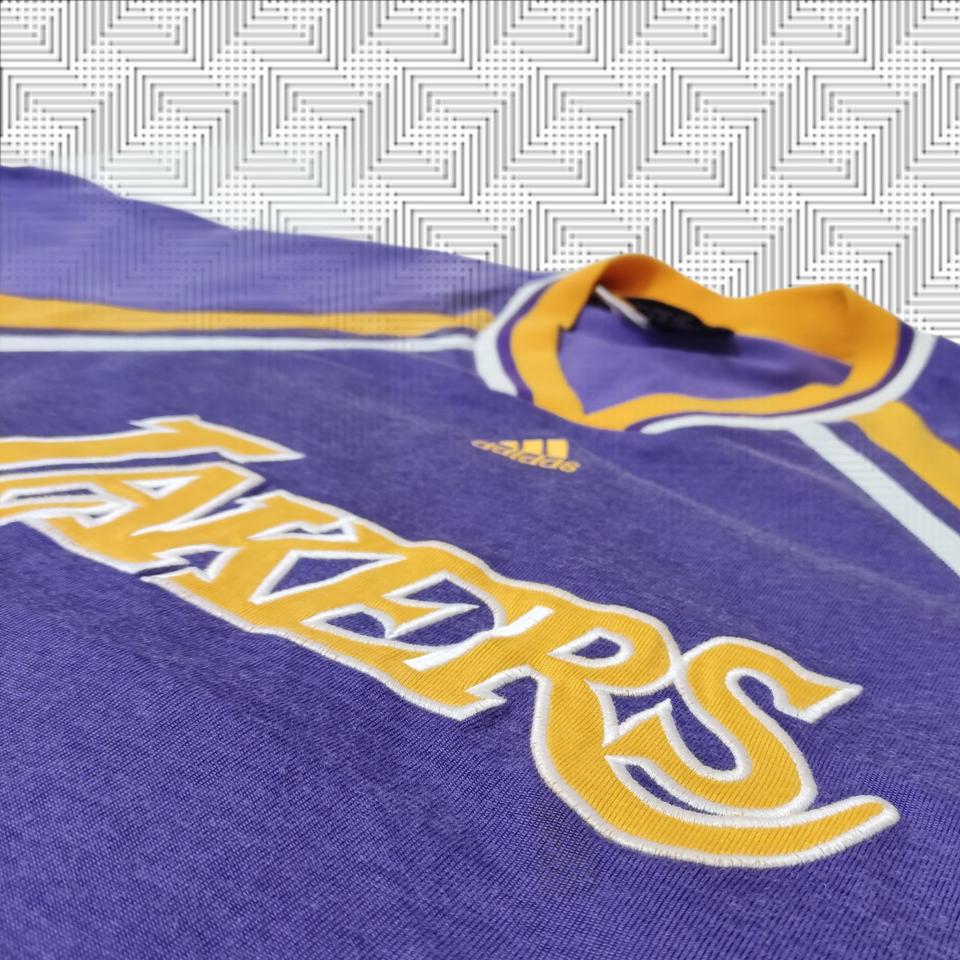 adidas lakers shooting shirt