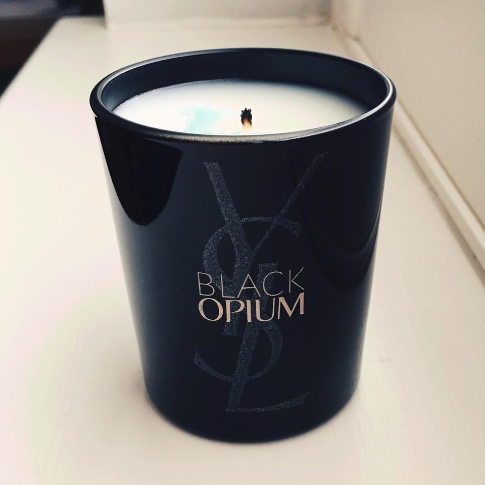 Ysl black opium outlet candle