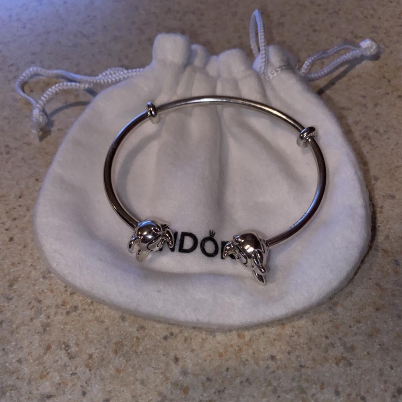 Pandora mickey open on sale bangle