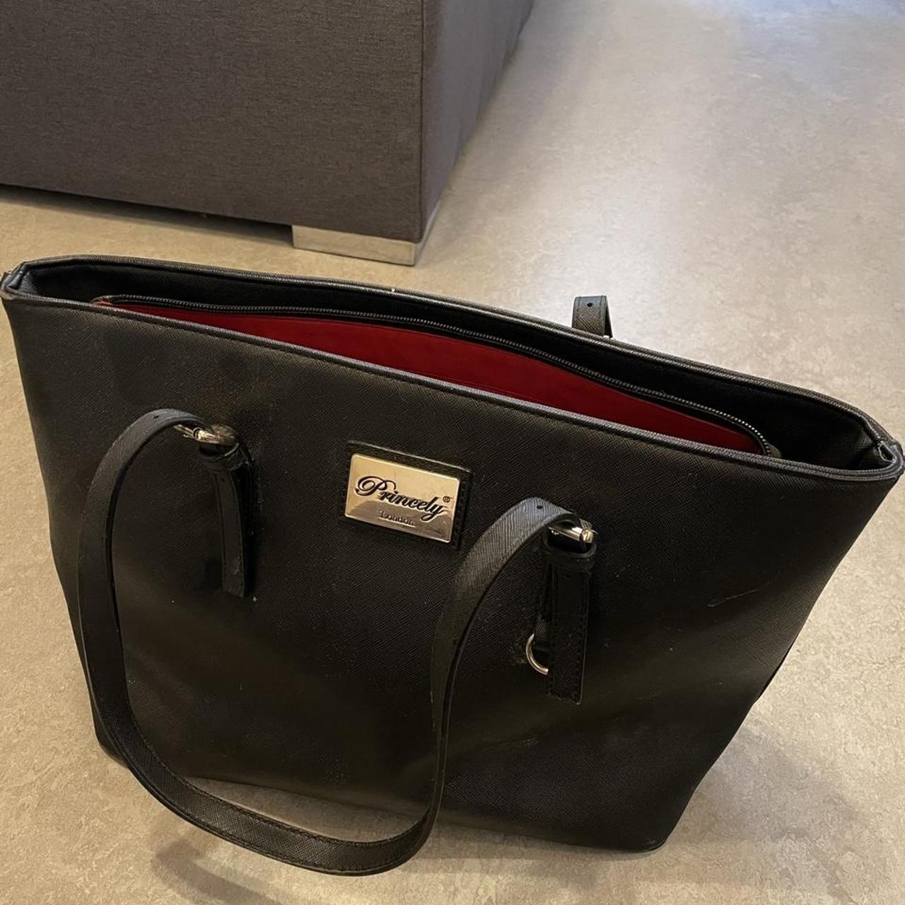 Shopper Tasche Handtasche Princely London Beverly Handtasche Innen