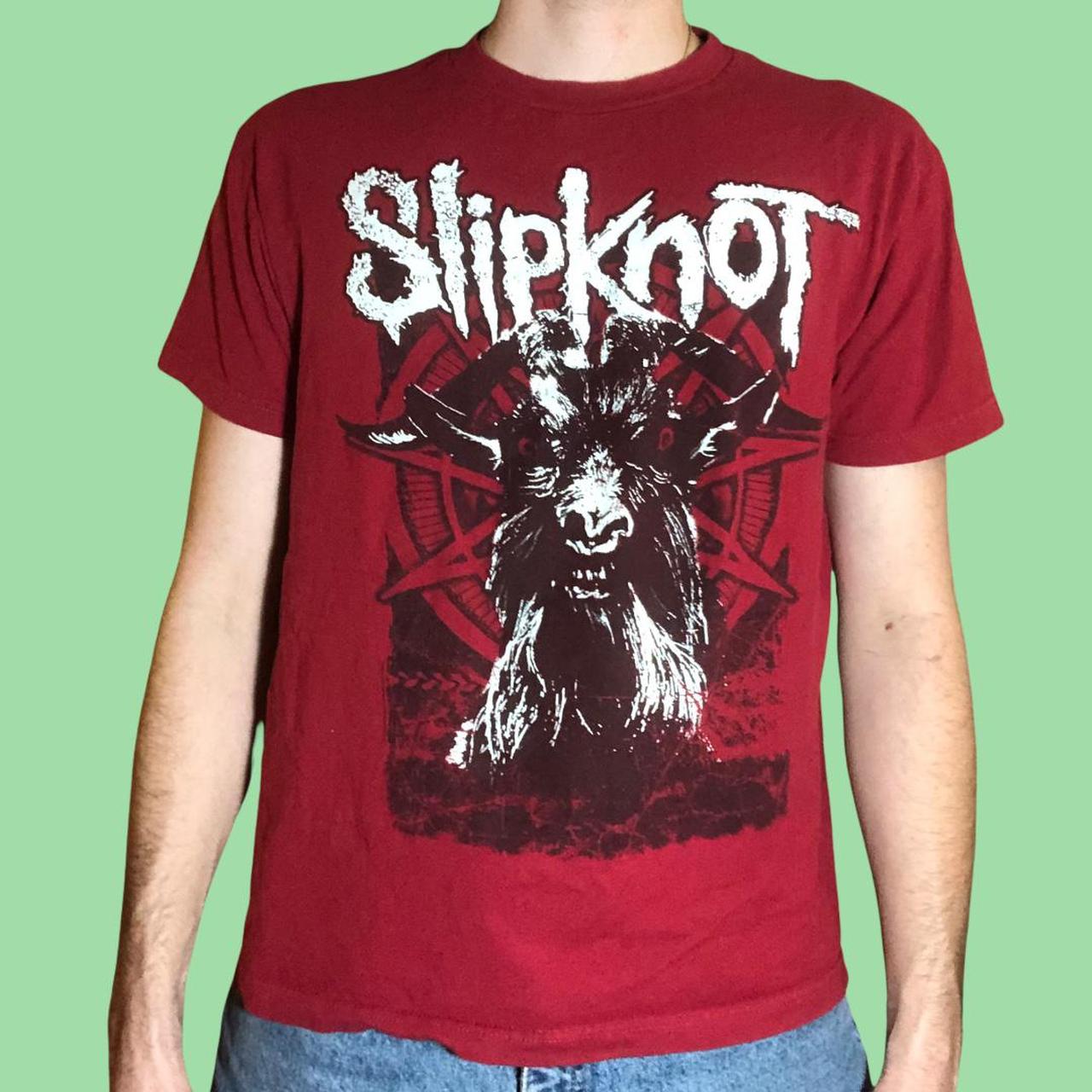Product Image 1 - Red Slipknot metal t-shirt

Sick Satanic