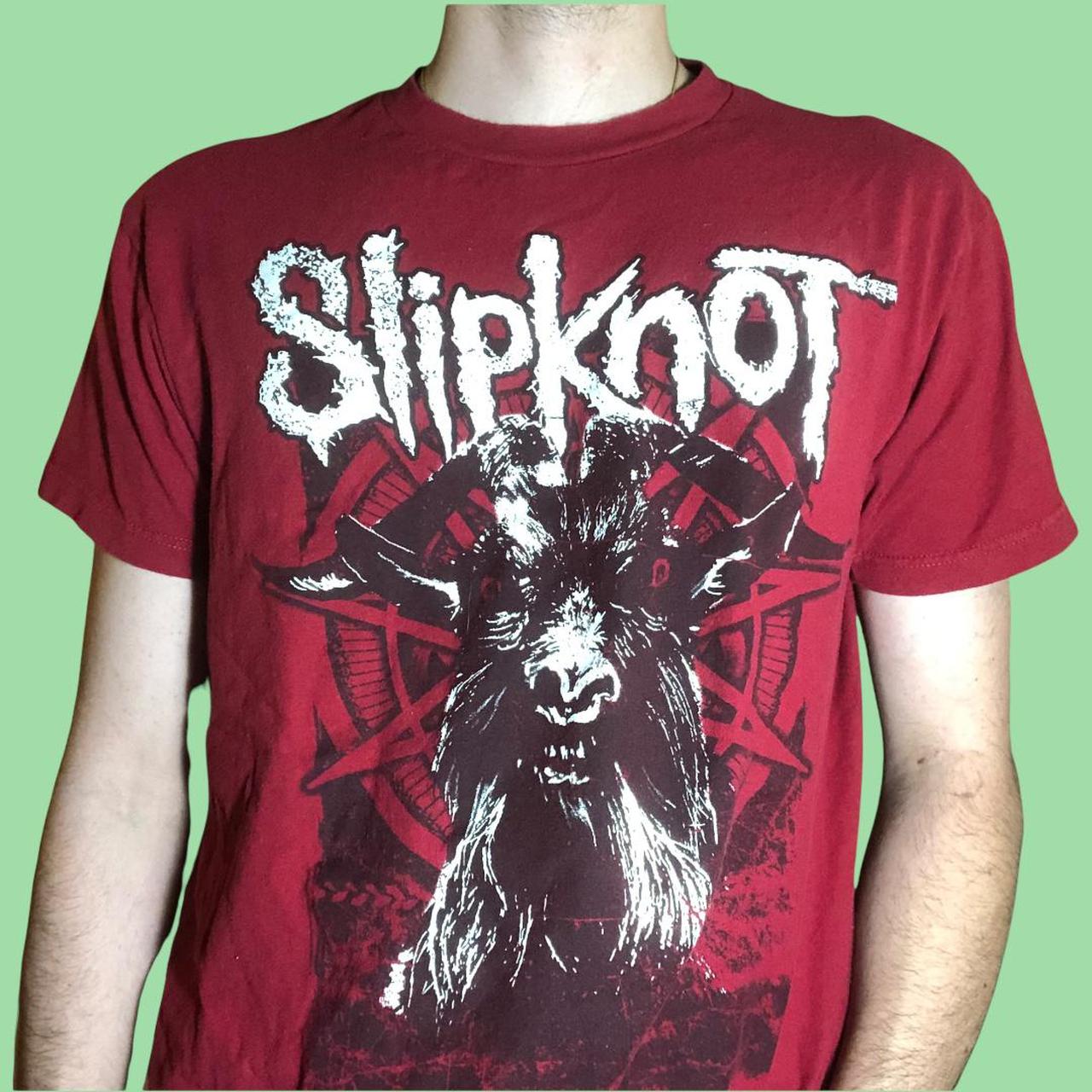 Product Image 2 - Red Slipknot metal t-shirt

Sick Satanic