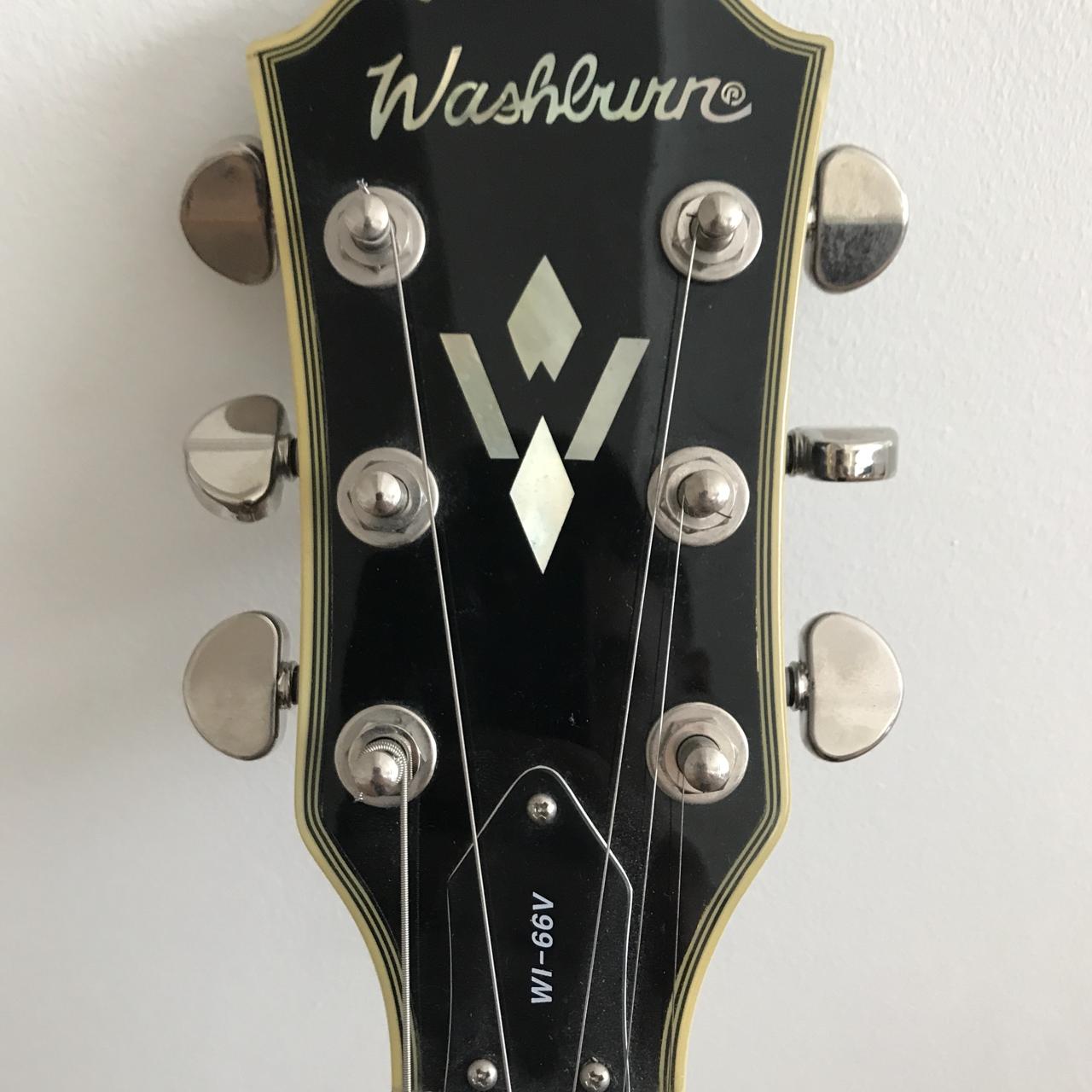 Washburn WI-66v electric guitar Dark blue. Good | Depop