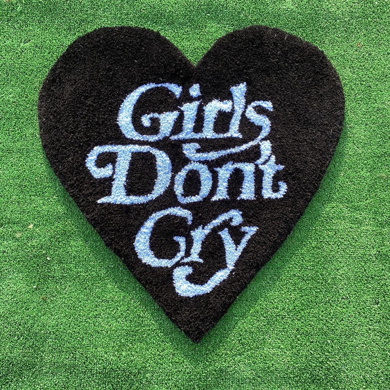 Updated Girls don’t cry rug, the letters are much...