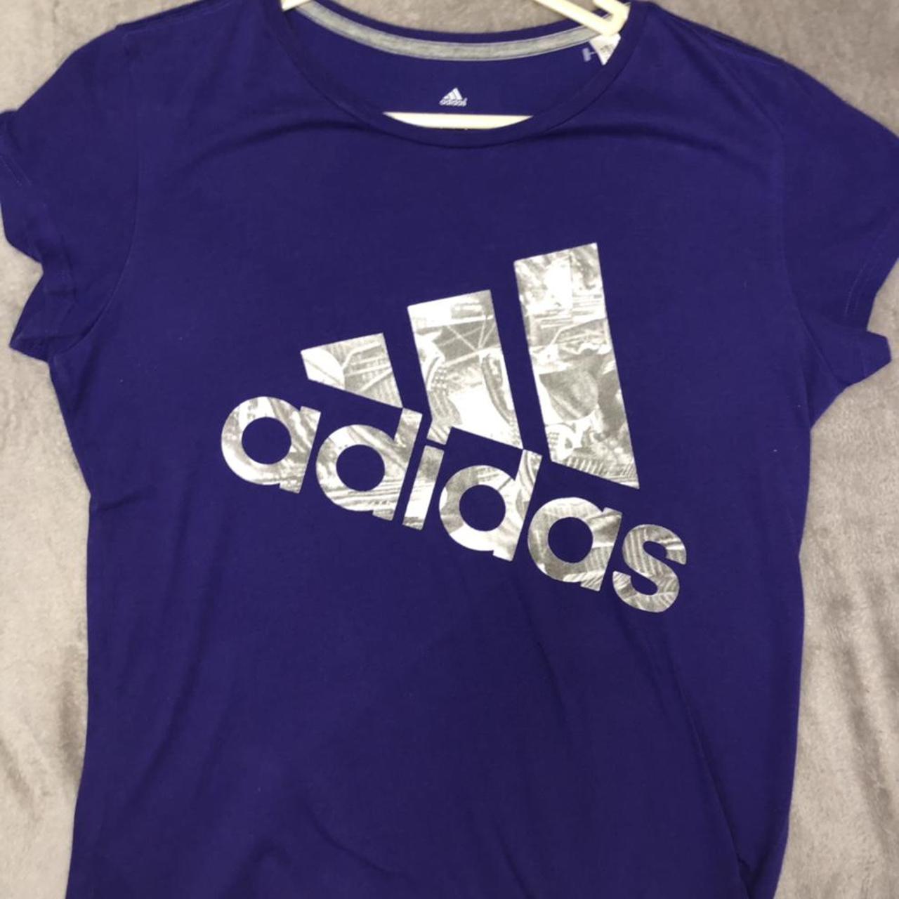 Adidas graphic Tshirt womens size large- perfect... - Depop
