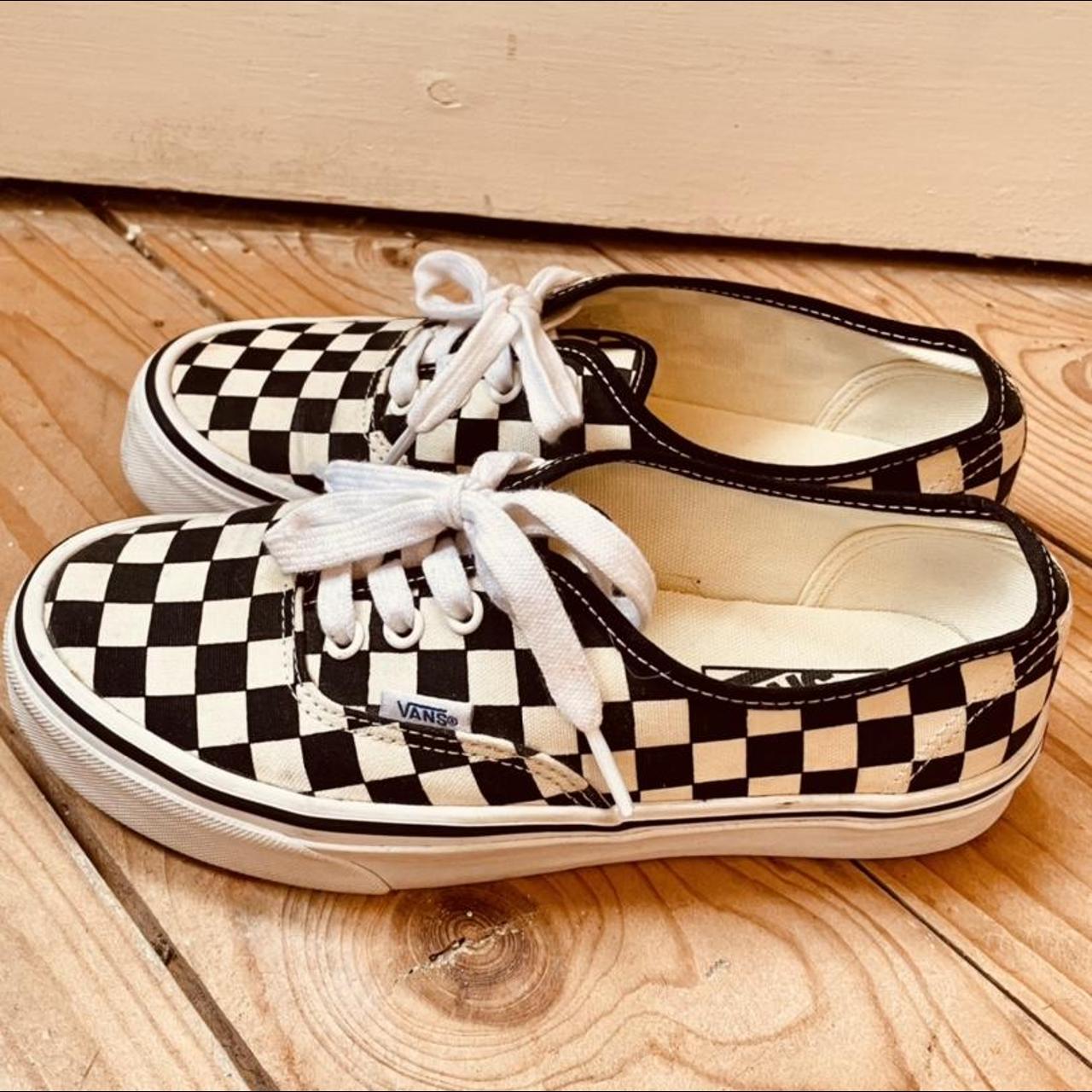 vans anaheim authentic checkerboard