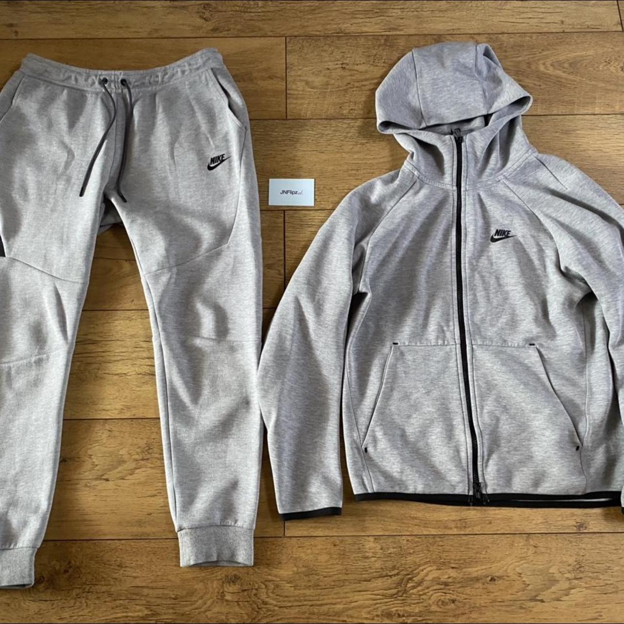 old season grey tech fleece