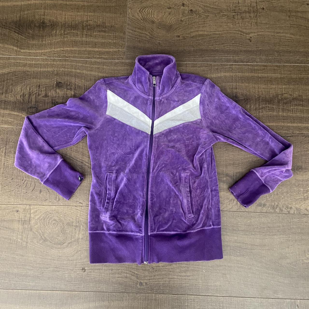 Nike Purple Velour Track Suit