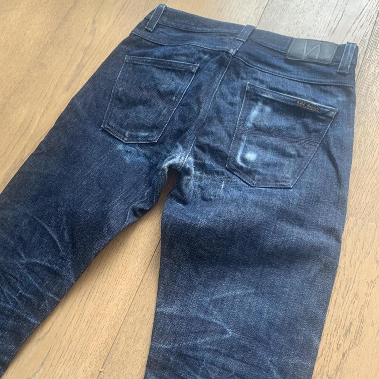 Limited edition Nudie Jeans Grim Tim Ink Selvage 30.... - Depop