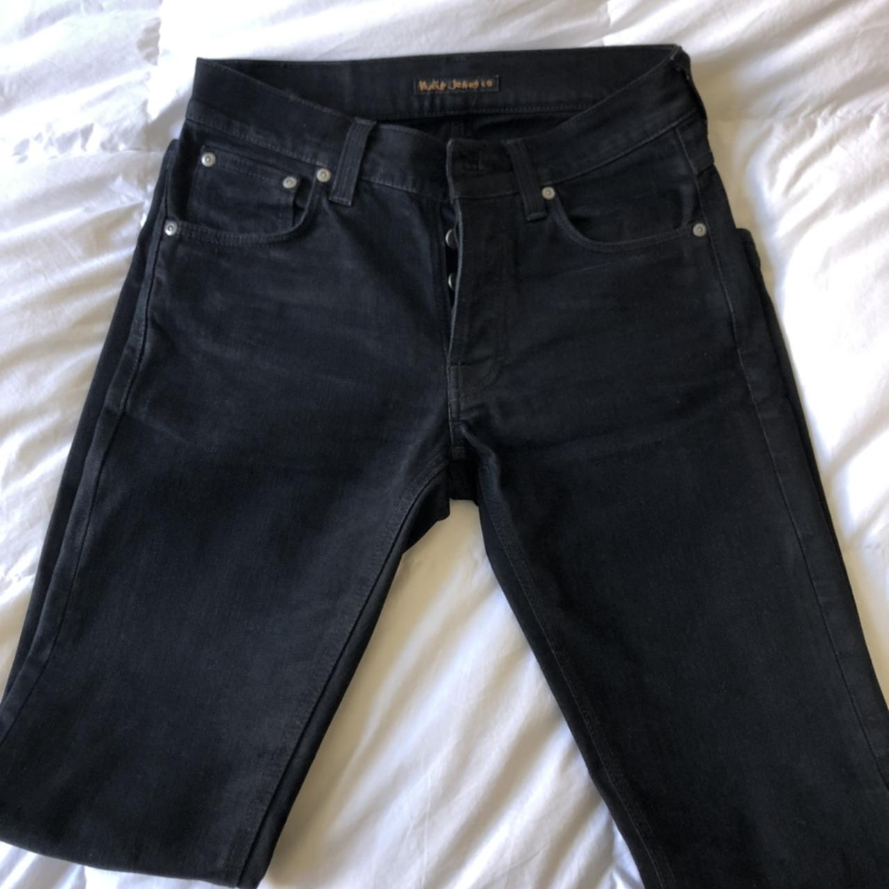 Nudie Jeans Tilted Tor Black Treat 30インチ+secpp.com.br