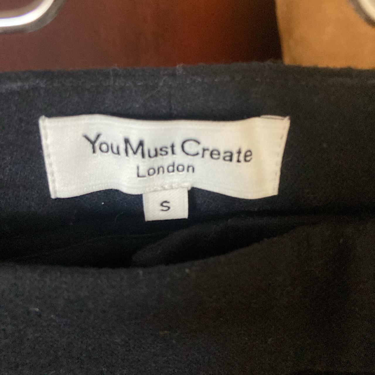 Ymc London Annie trousers wool navy Size S. new... - Depop