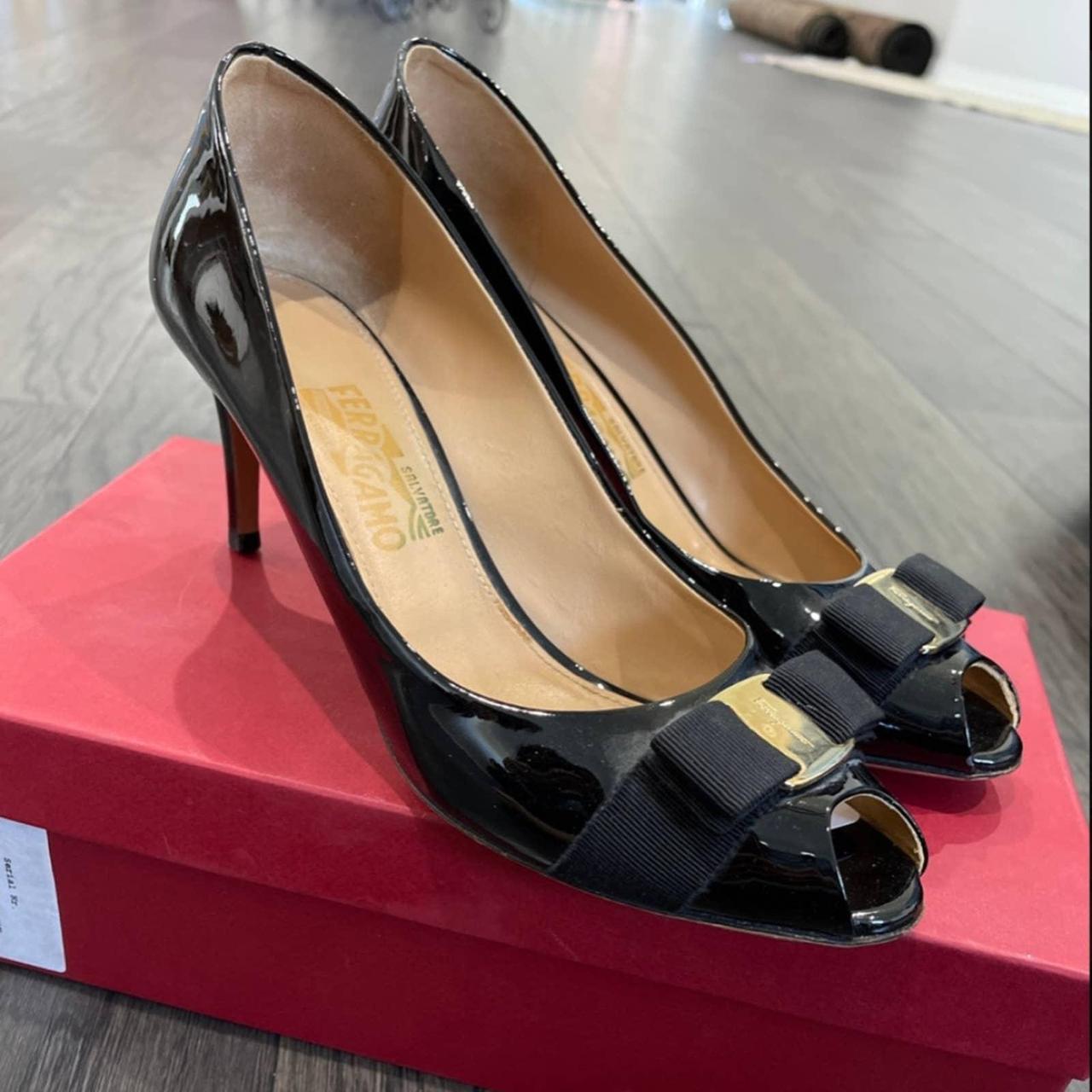 Salvatore Ferragamo Carla pump 70 mm Size 10 | Depop