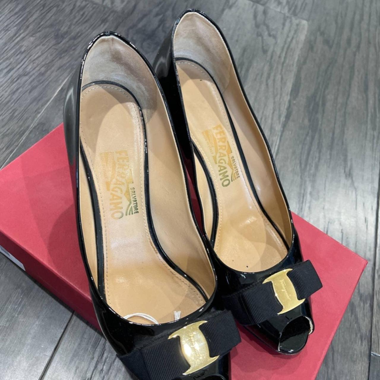 Salvatore Ferragamo Carla pump 70 mm Size 10 | Depop