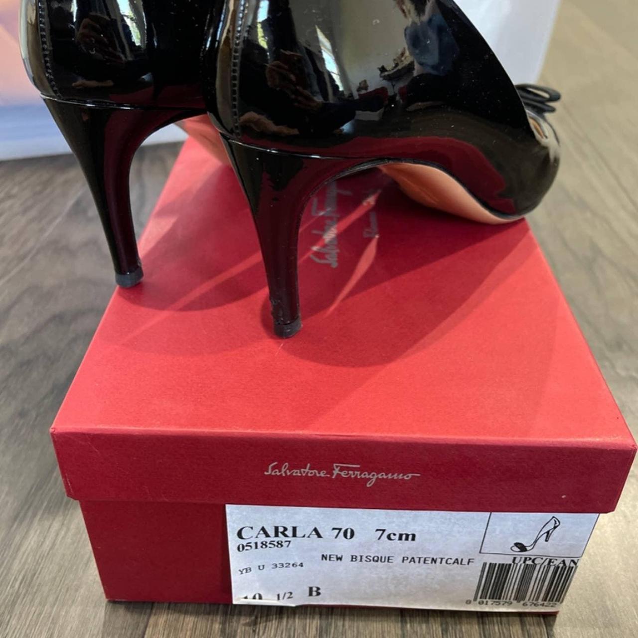 Salvatore Ferragamo Carla pump 70 mm Size 10 | Depop