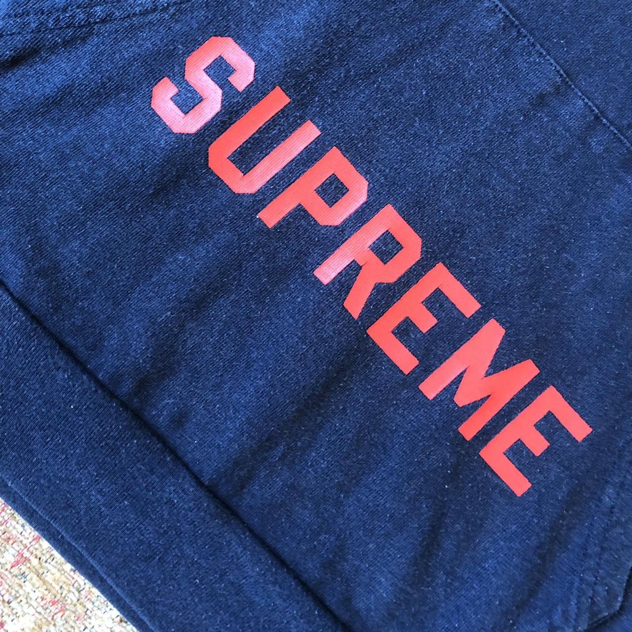 Supreme Athletic Hooded Long Sleeve Tee, S/S 2014,... - Depop