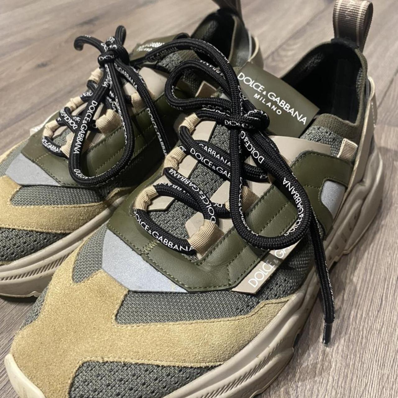 Gabbana Daymaster Sneakers Green Dolce And Gabbana Shoes Dolce