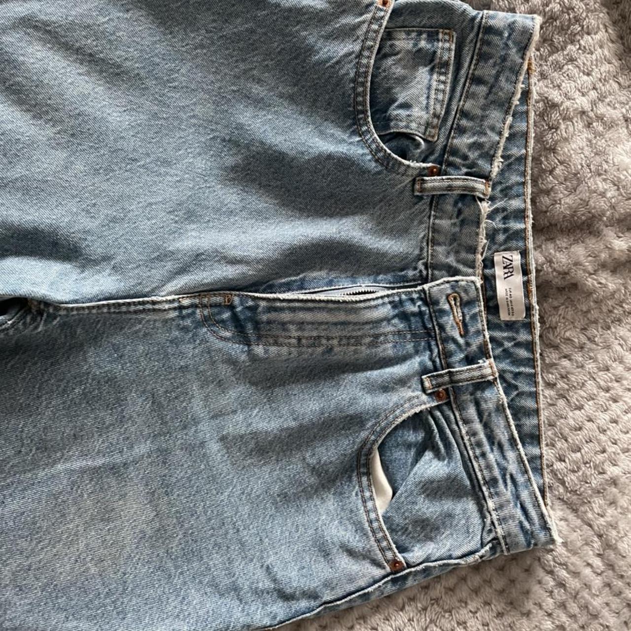 zara mom jeans size 12