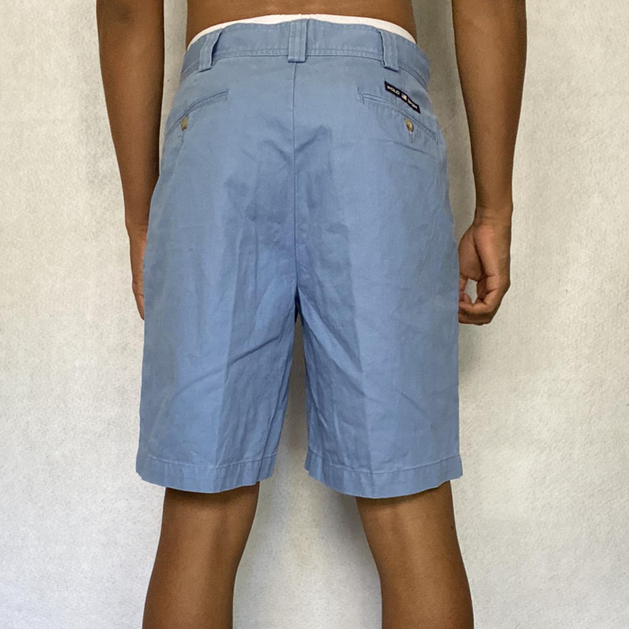 Baby blue polo sport shorts Free shipping Dm for... Depop