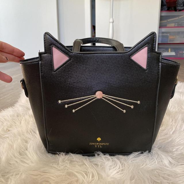Kate Spade New York Meow Cat Daisy Crossbody Purse - Pink Multi: Handbags:  Amazon.com