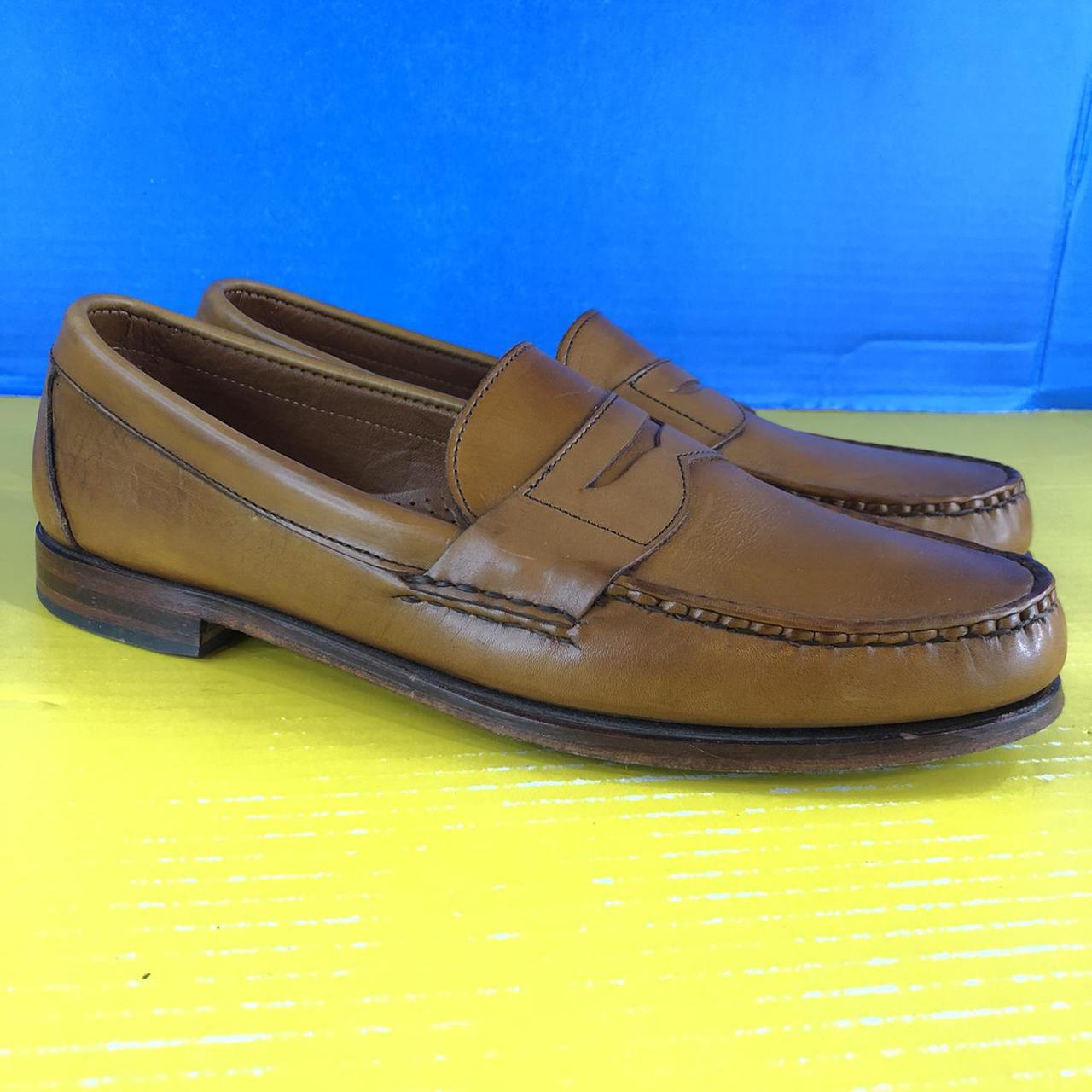 Allen Edmonds Cavanaugh Leather Penny Loafer Casual... - Depop