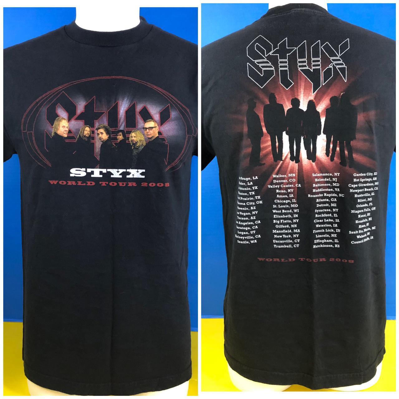 styx 2019 tour t shirts