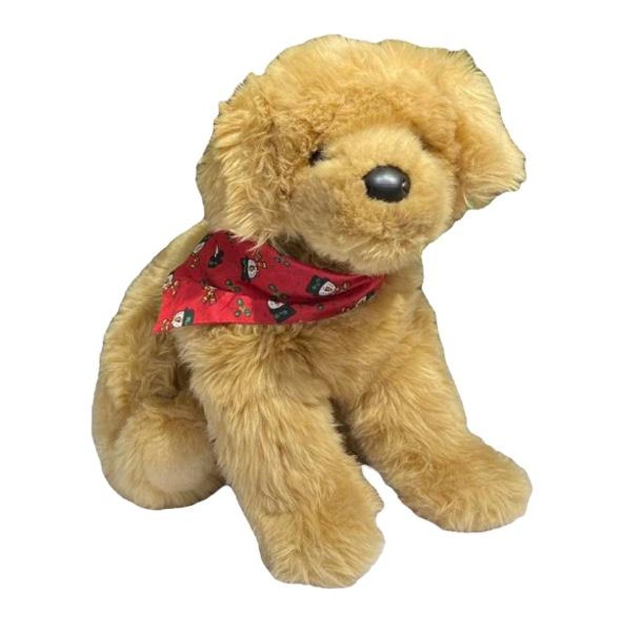 Red golden retriever clearance stuffed animal