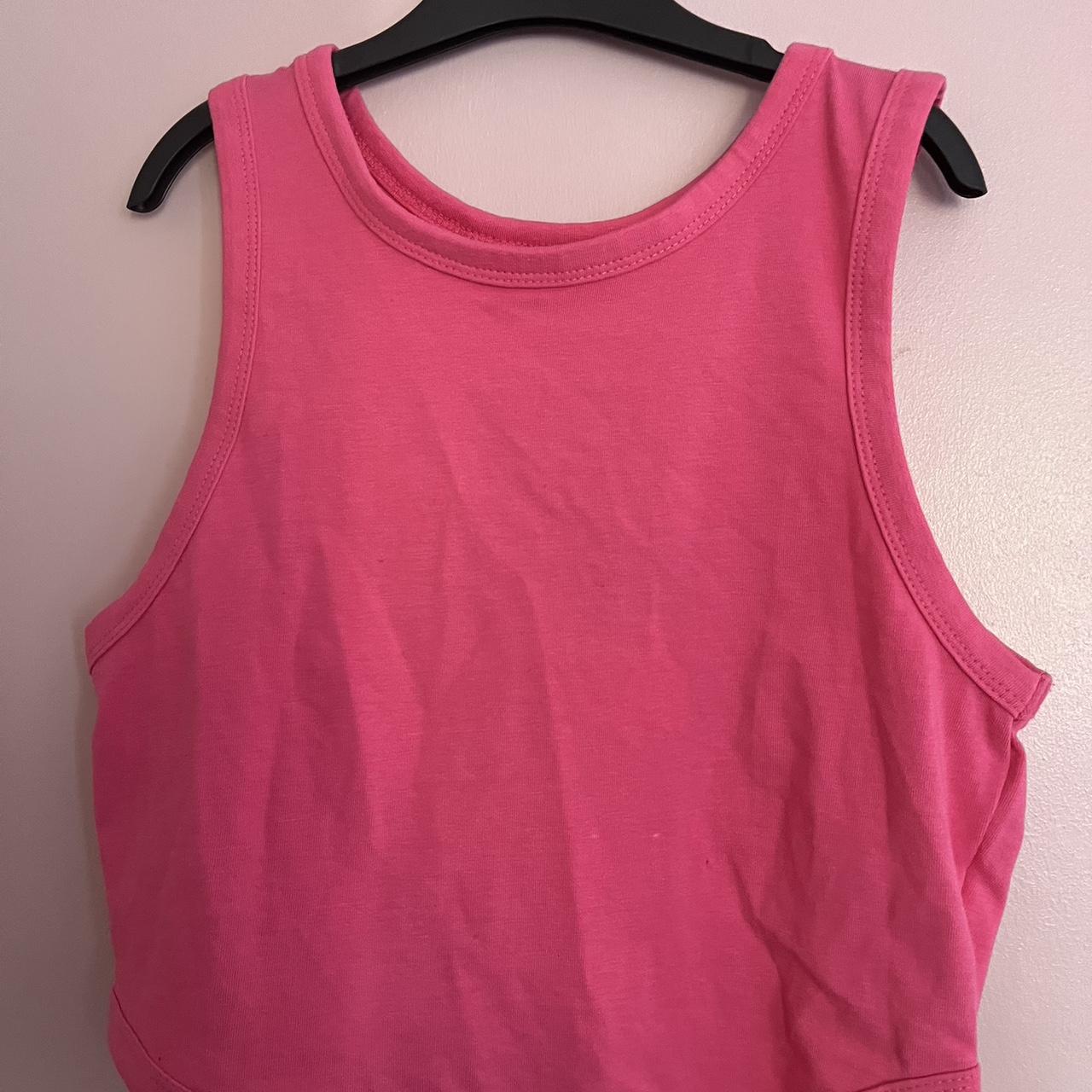 Vibrant Pink Y2K summer crop top brand new with tags... - Depop