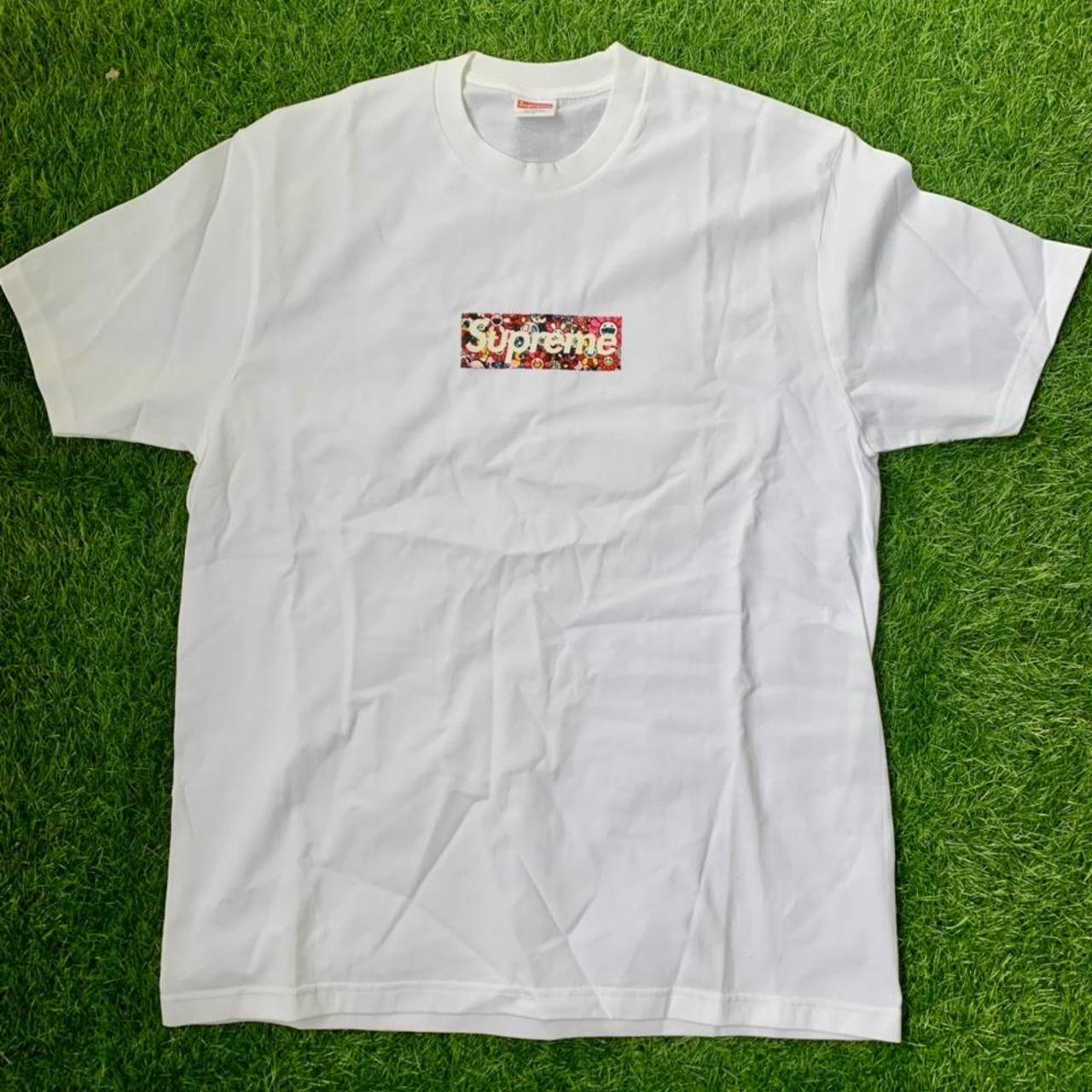 Supreme Takashi Murakami COVID-19 Relief Box Logo | Depop