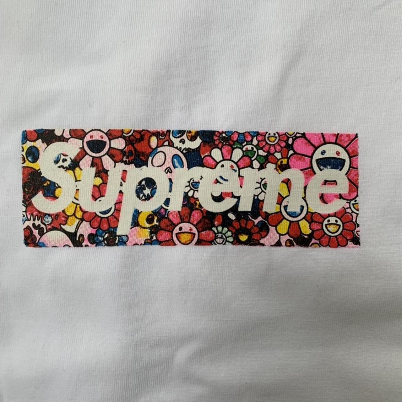 Supreme Takashi Murakami COVID-19 Relief Box Logo... - Depop