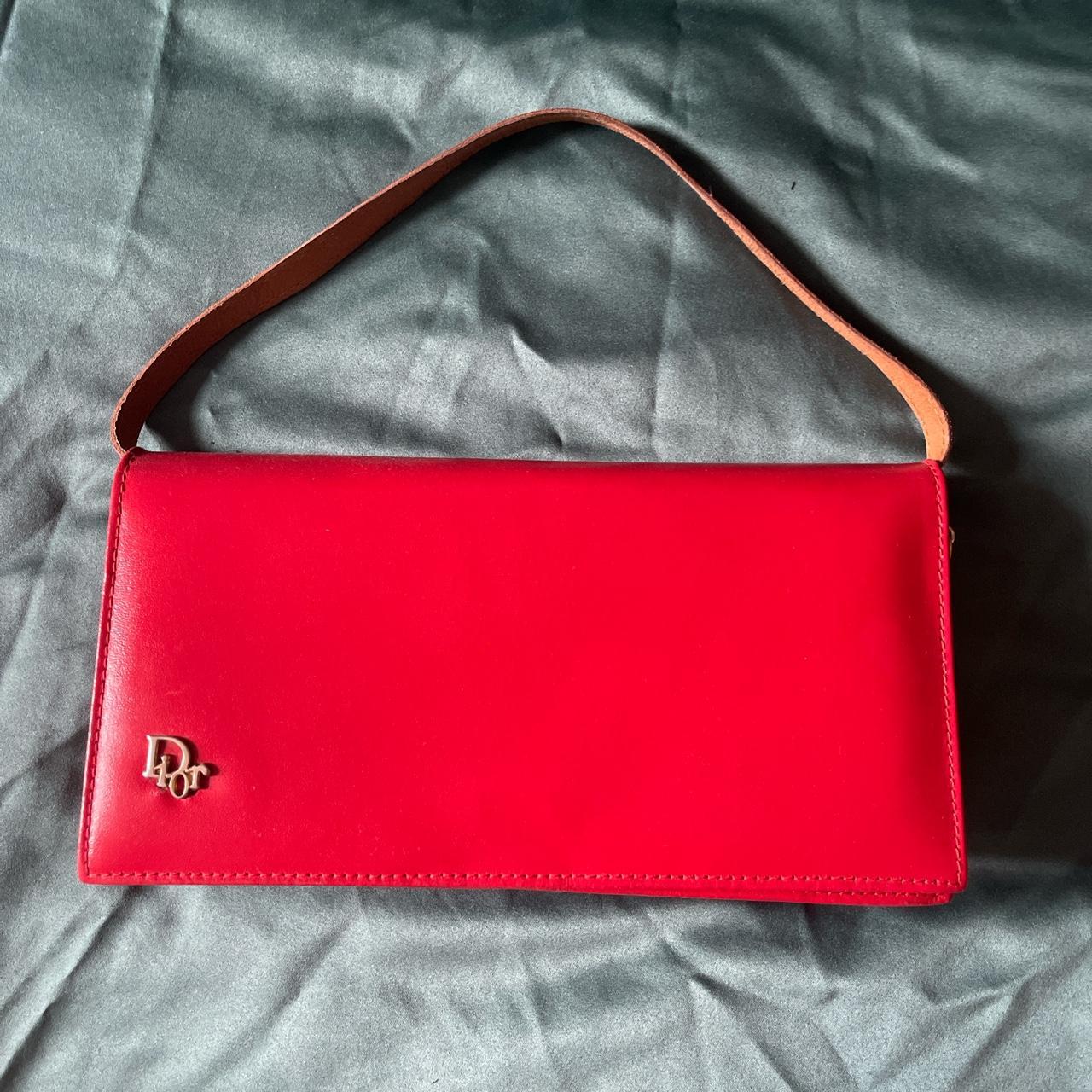 Red Dior handbag Vintage - Depop