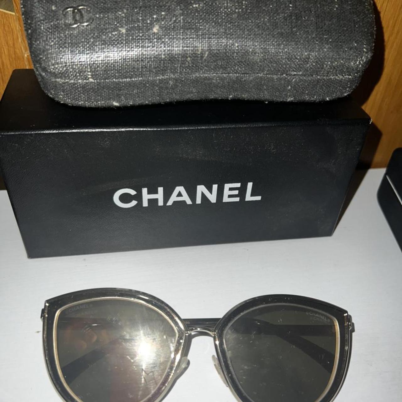 Chanel 24k gold sunglasses online