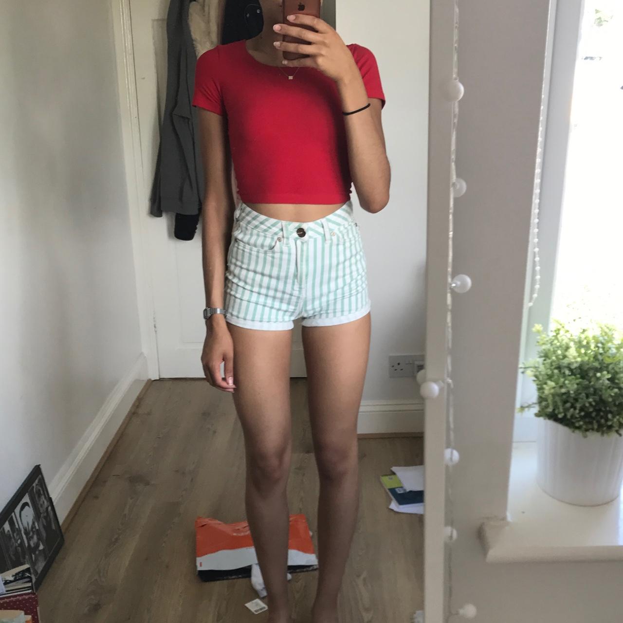 Topshop on sale moto shorts