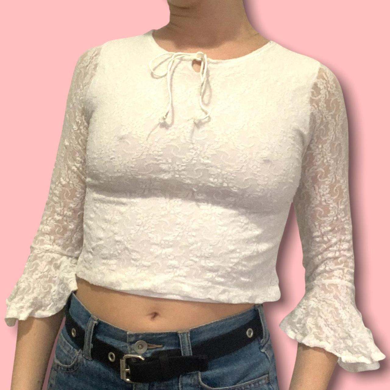 Product Image 1 - Adorable cropped y2k 3/4 sleeve