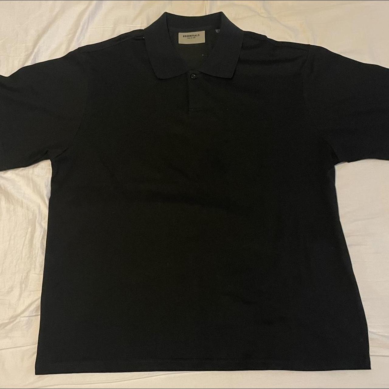 Fear of God FOG Essentials Polo S/S Shirt, Size...