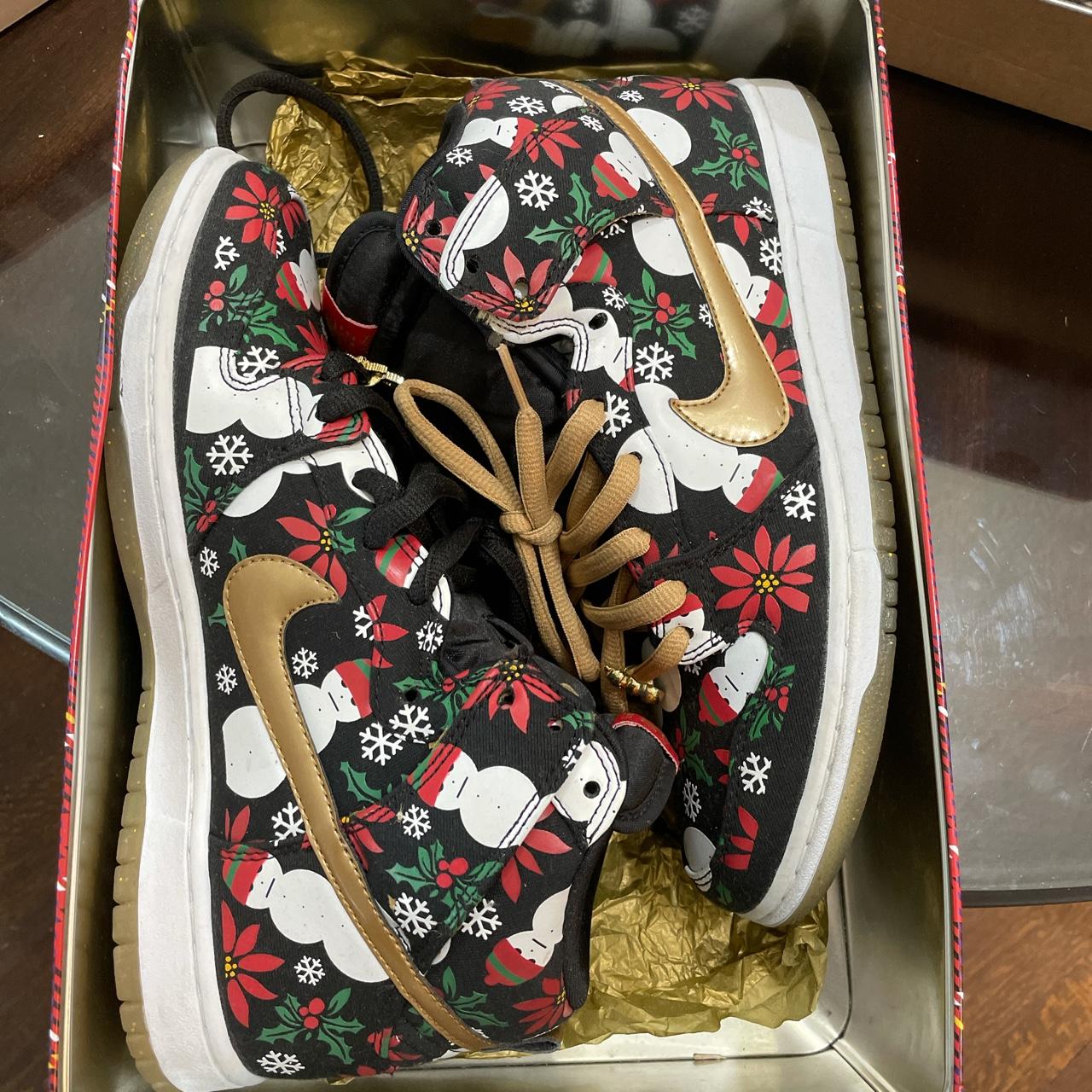 nike sb ugly christmas sweater black