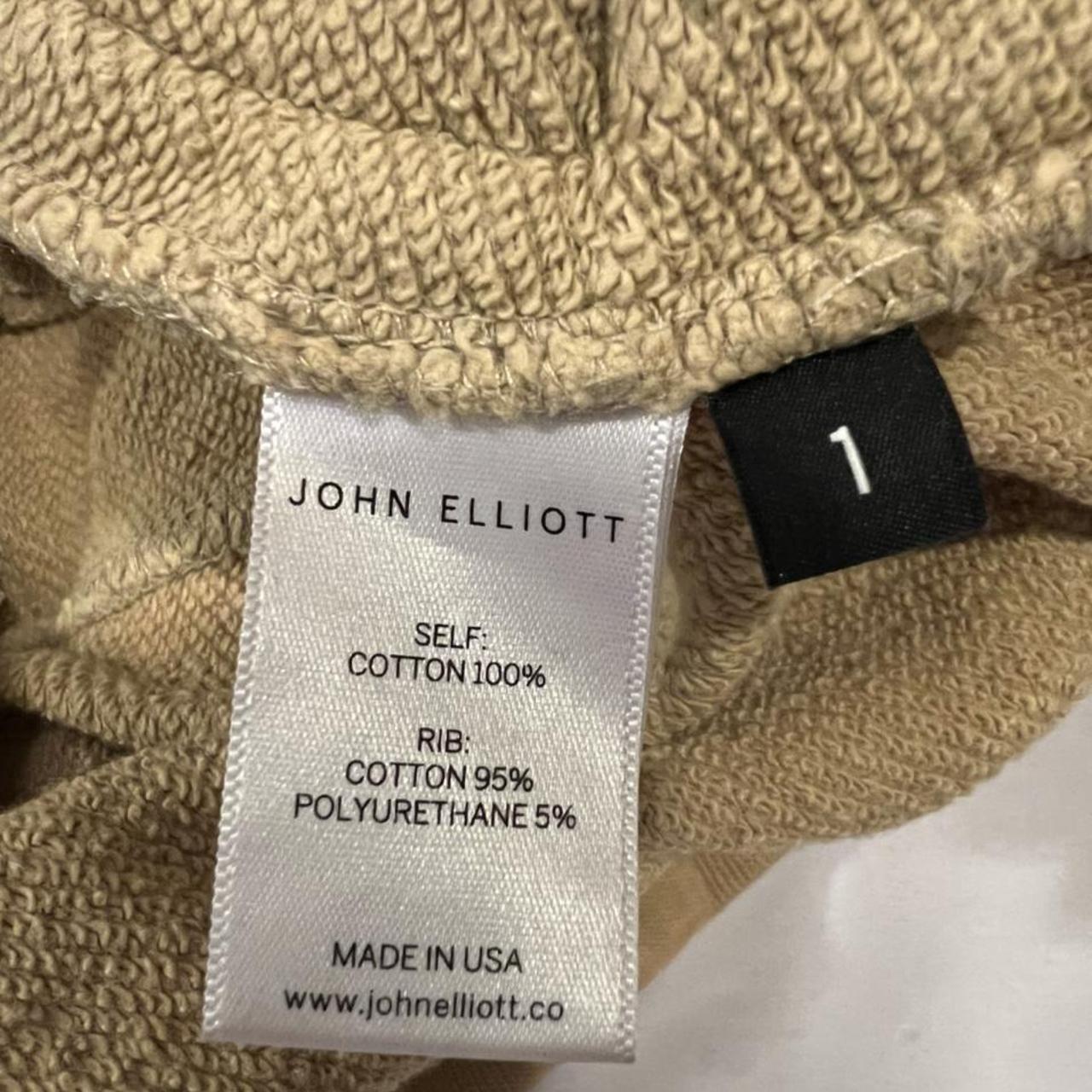 John Elliott Women's Cream and Tan Trousers (4)