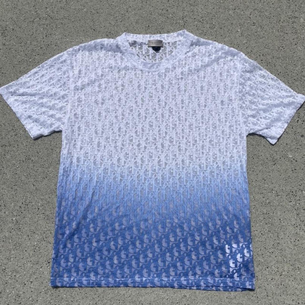 dior gradient t shirt