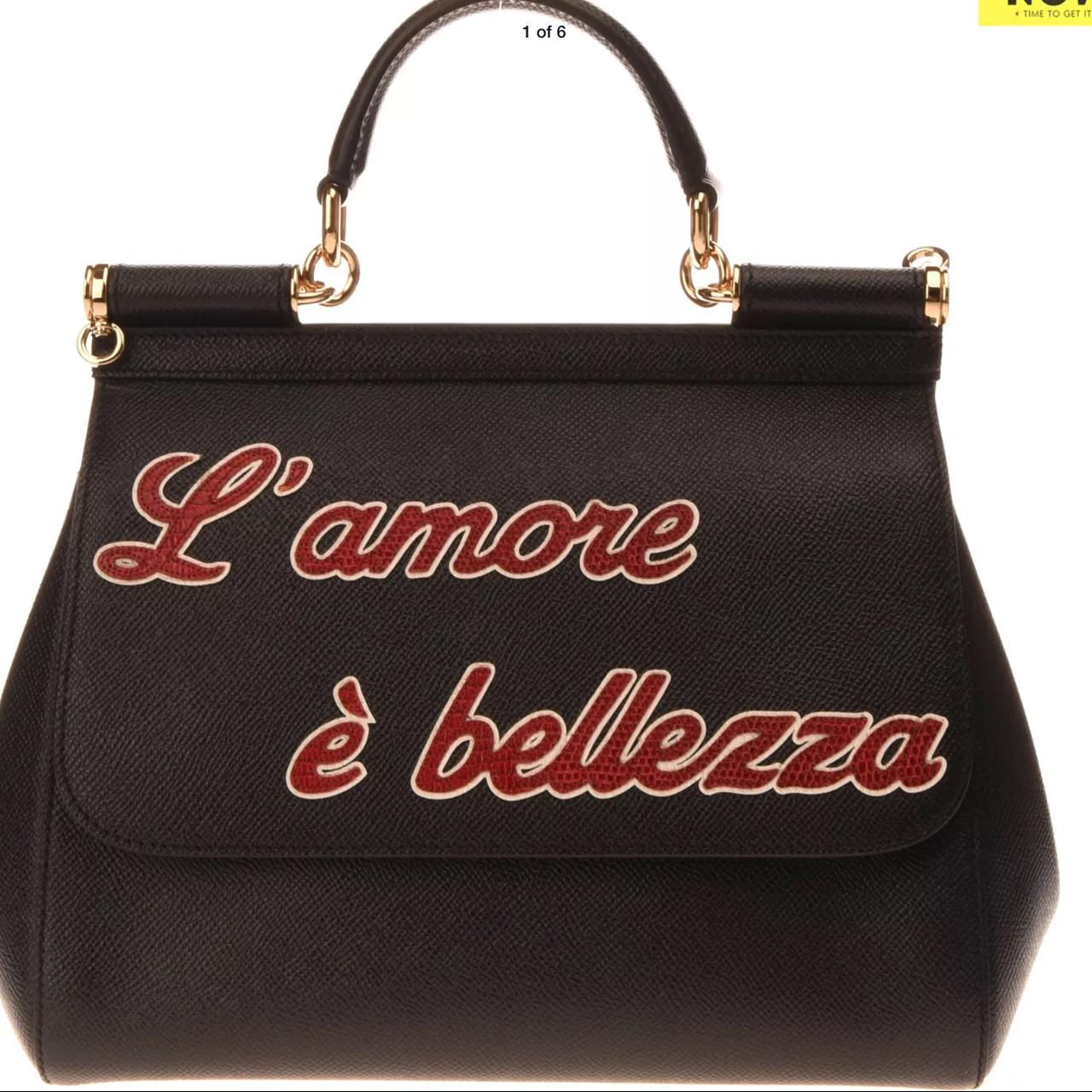 Dolce & Gabbana Sicily large handbag, in vibrant - Depop