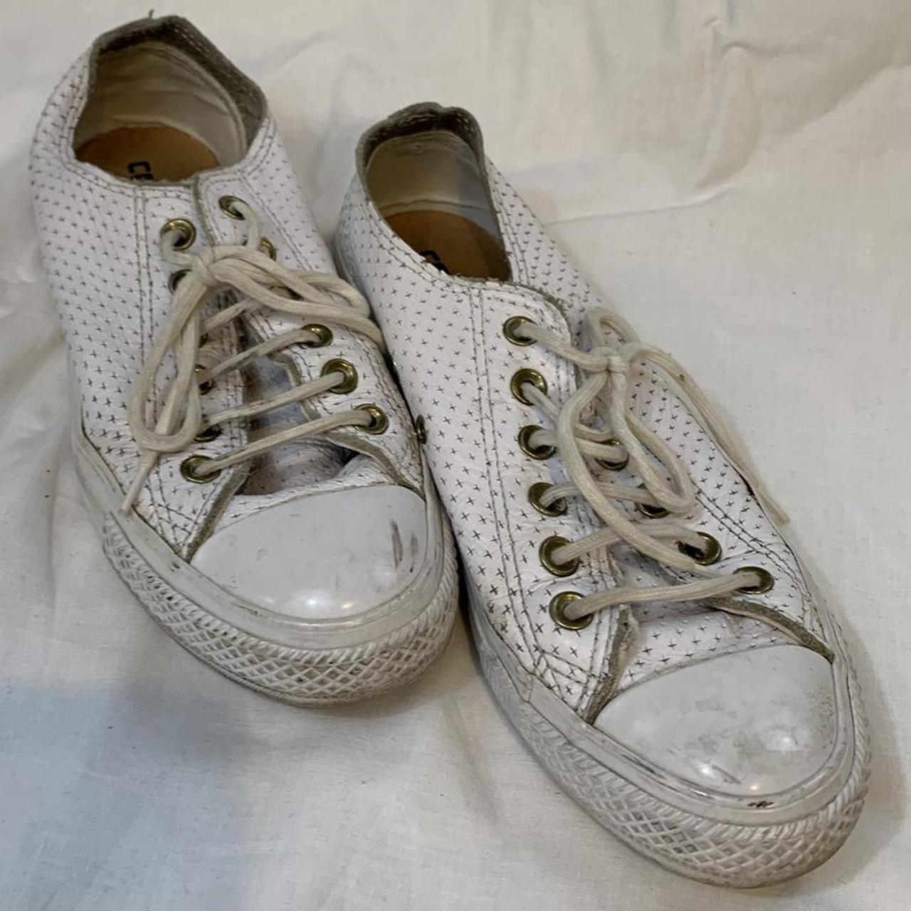 leather converse size 8