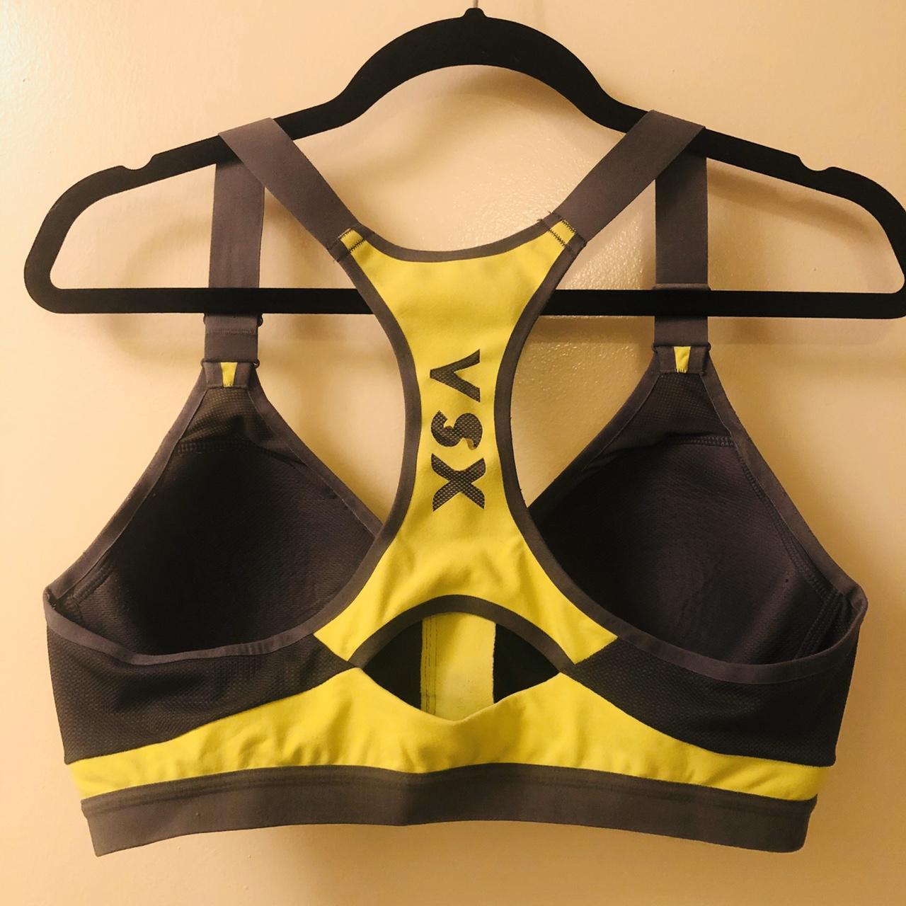 Victoria’s Secret Sports Bra. Zips in the front.