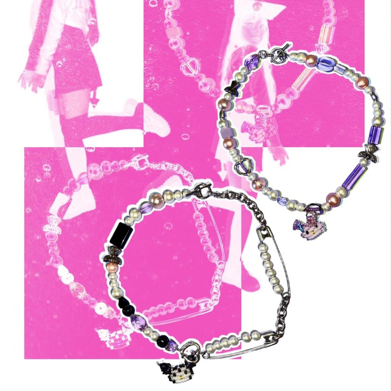 Sanrio Women's Black and Pink Jewellery