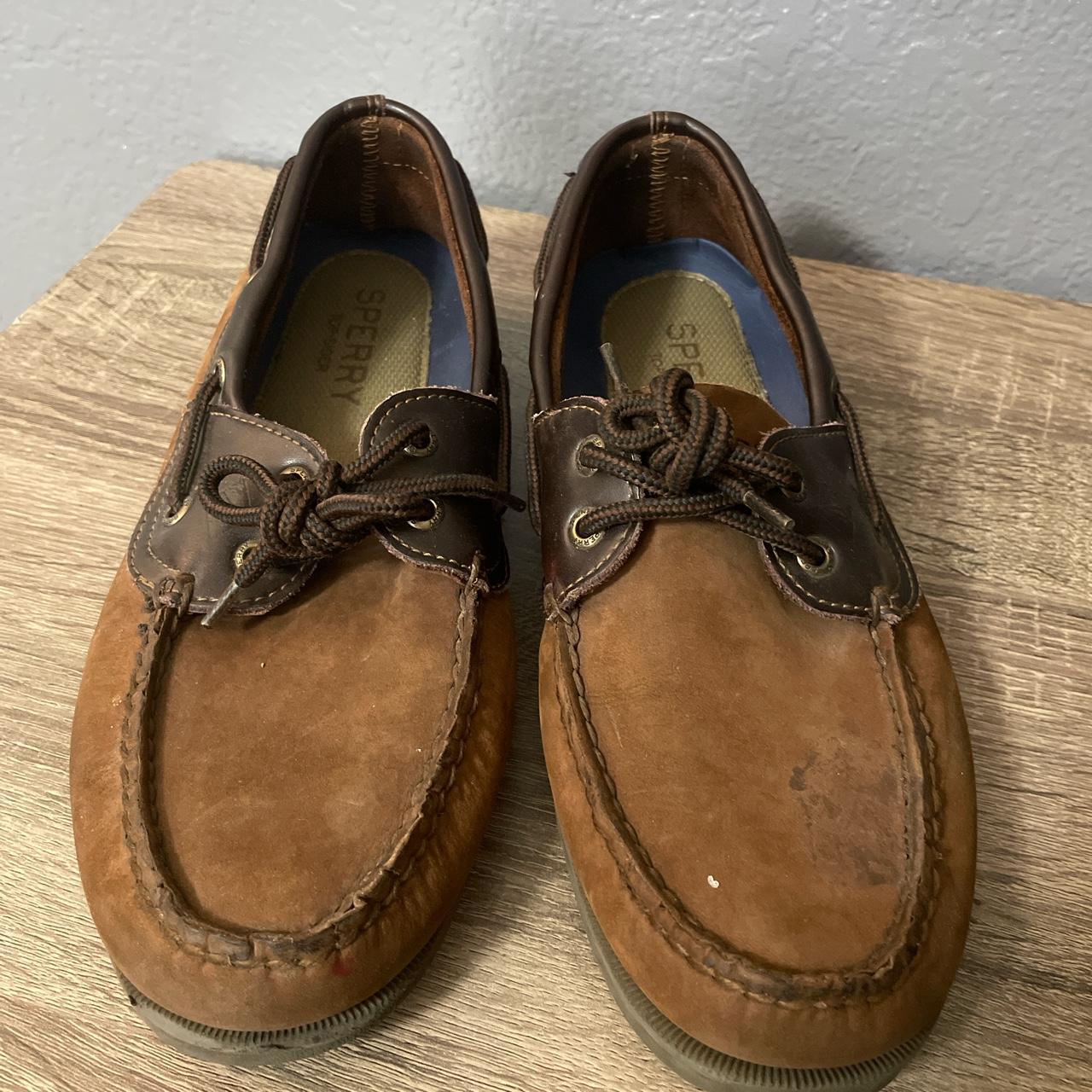 Sperrys Dark Brown 8.5 Mens - Depop