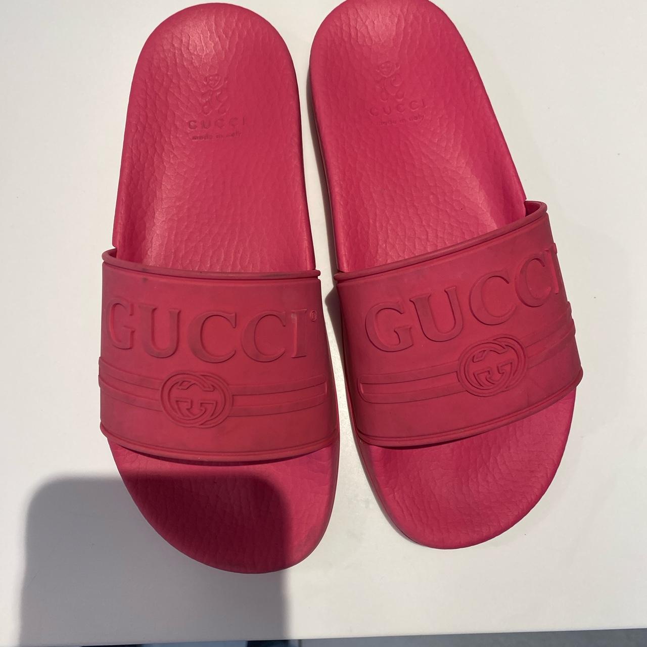 Size 33 gucci discount slides