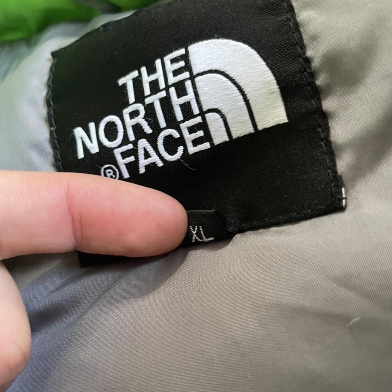 The North Face womans bright green 700 puffer... - Depop