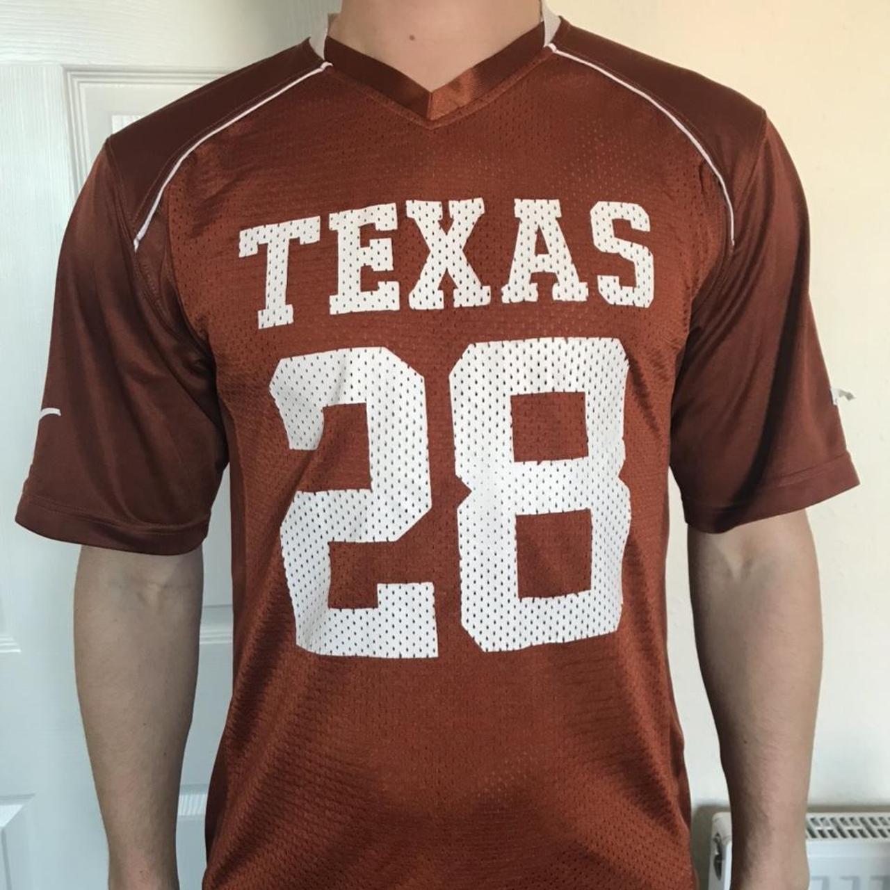 Texas longhorns NCAA college football jersey - Depop