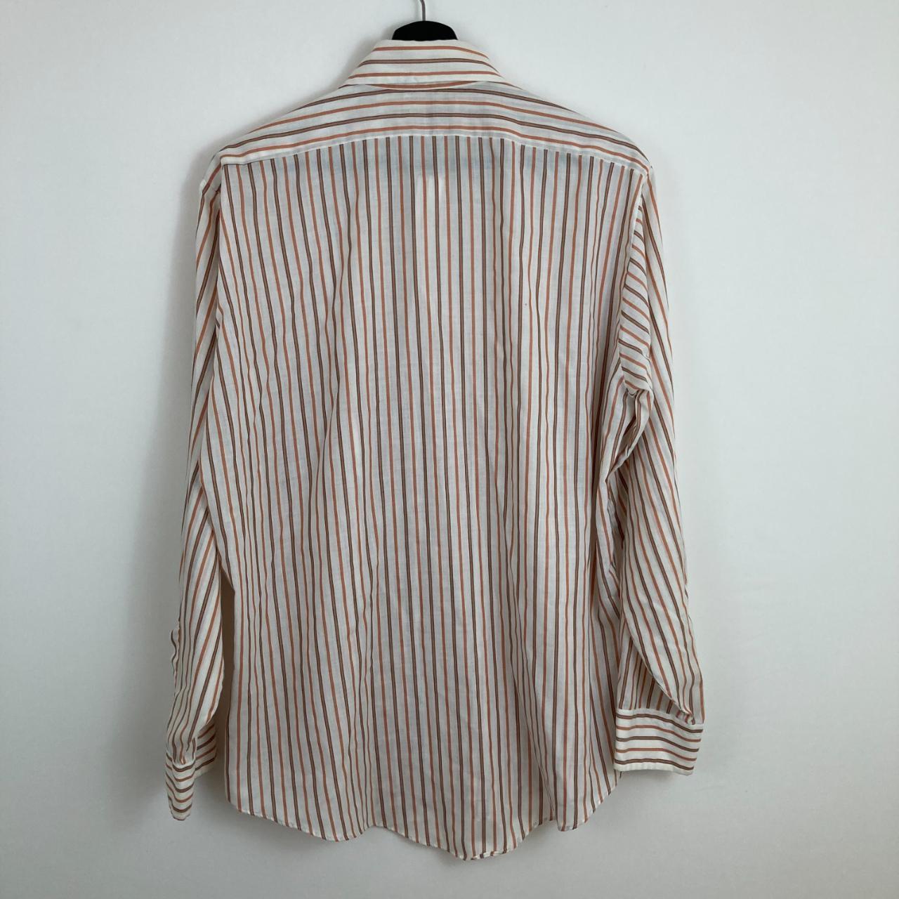 Vintage Mac Phergus vertical striped button up... - Depop