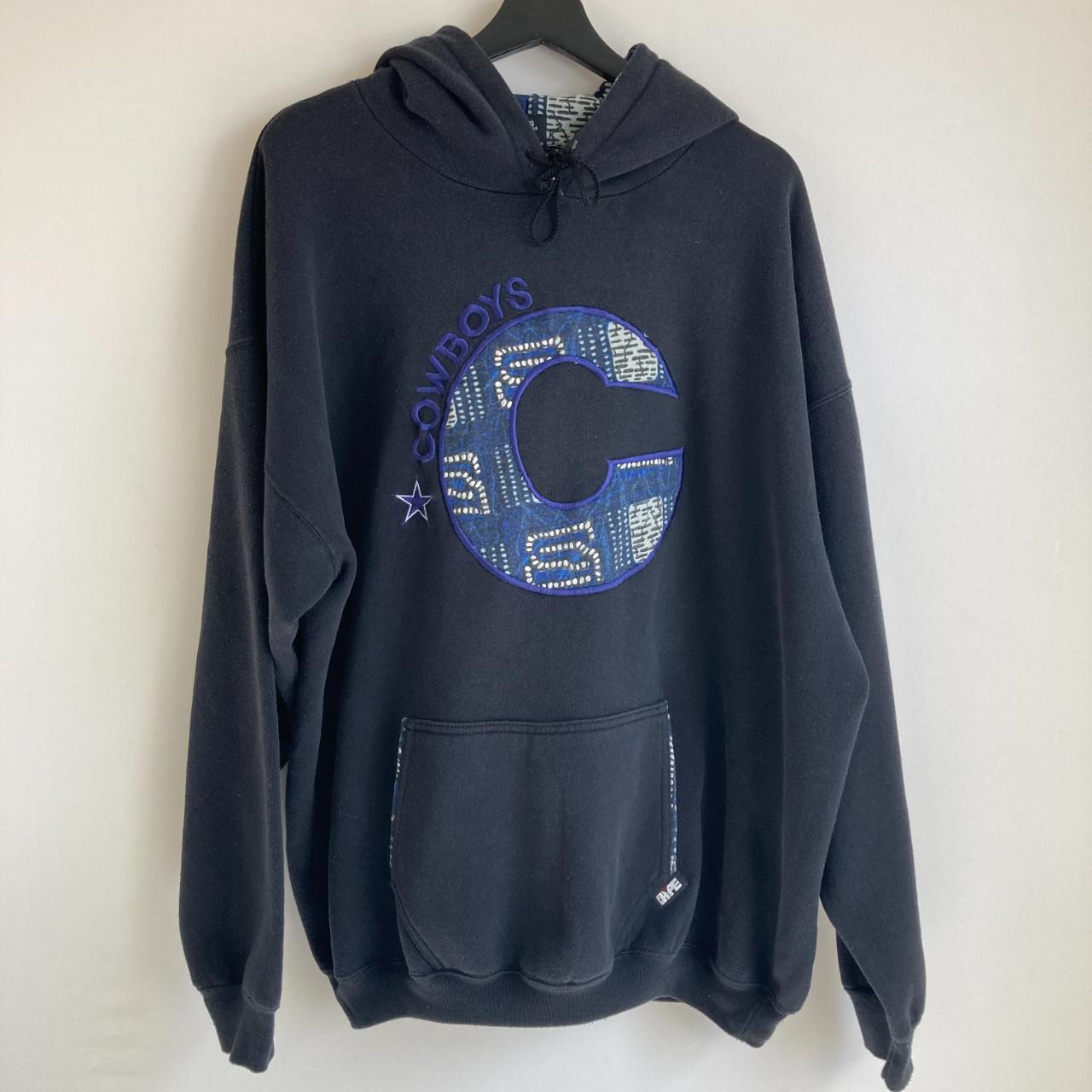 90s Dallas Cowboys Hoodie | Embroidered C |... - Depop